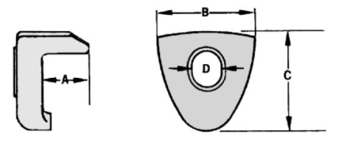 Gunite Wheel Clamps - Gunite W-866
