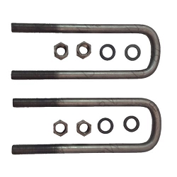 U-bolt Kit, Semi-Round - 1-1/8