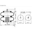 ContiTech AS7788 Air Spring - W01-358-7788 AS-0088 