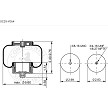 ContiTech AS7064 Air Spring - W02-358-7064 1S5-157 