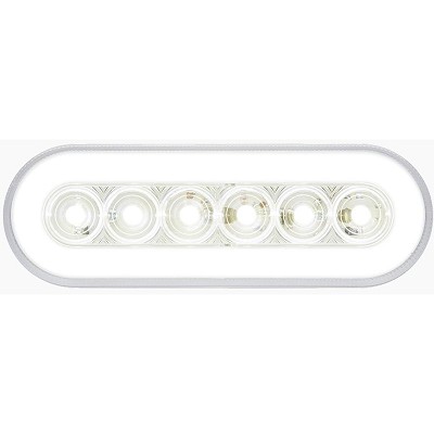 Optronics 6" Oval Back-Up Light, GloLight 22-LED 