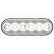 6" Oval Back-Up Light, 6-LED 