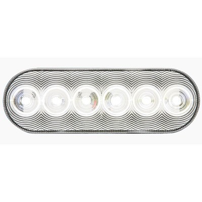 6" Oval Back-Up Light, 6-LED 