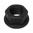 Flanged Lock Nut 1"-14 x 7/8" H x 1-1/2" Hex Grade C 