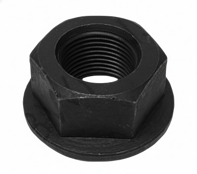 Flanged Lock Nut 1"-14 x 7/8" H x 1-1/2" Hex Grade C 