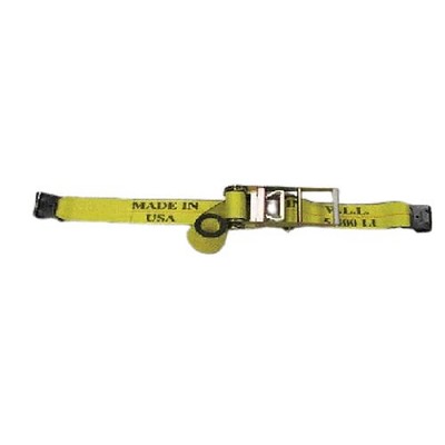 4"x30' Ratchet Strap w/Flat Hooks 