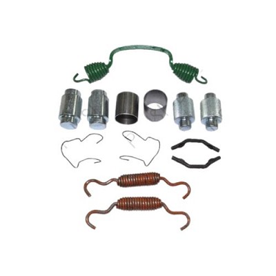Brake Hardware Kit - Meritor 16-1/2" Steer Axle Brake – with "Q" Plus Spring 