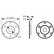 Optronics Adapter 2-1/2" to 3/4" Marker 