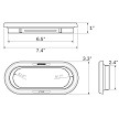 Optronics Grommet for 6" Oval Lights 