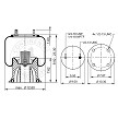 ContiTech AS9392 Air Spring 