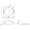 Optronics Steel Mounting Bracket 4" Round 