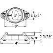 Optronics Cam-On Mounting Bracket 