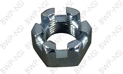 FO10G - Nut Slotted 5/8-18x9/16Ht 