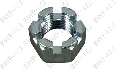 FO10H - Nut Slotted 7/8-14x3/4Ht 