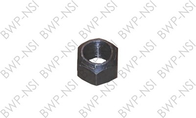  Steel Lock Nut 5/8"-18 x 9/16" H x 15/16" Hex Clear Zinc 