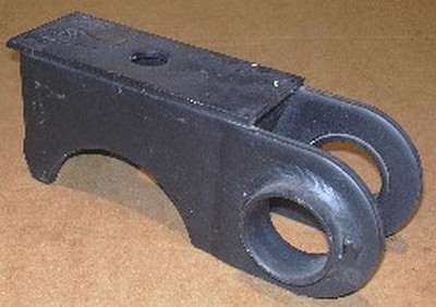 HU2I - Axle Seat, 2 ¼ High, 5 Rd 