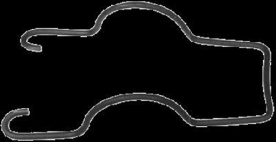 M-2741 - Brake RetainerSpring 