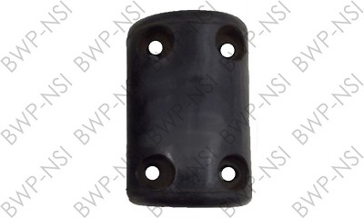 M-3070 - Rubber Trailer Bumper 