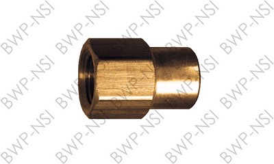 M-4340 - Brass Reducing Coupling 