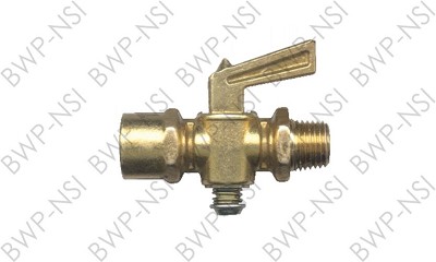 M-4348 - Brass Drain Cock Spring Btm 