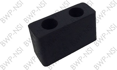 M-4885 - Rubber Trailer Bumper 