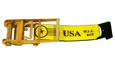 4" x 27' Fixed End w/ Flat Hook 