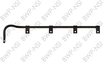 M-6104-L - MudFlpBrkt LH 5/8Sq 6Offset 