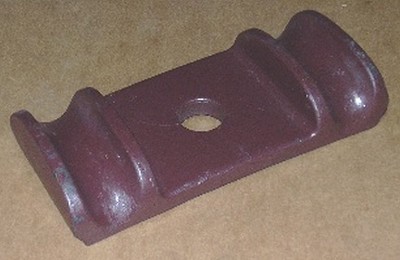Top Plate, Semi-Round Cast 