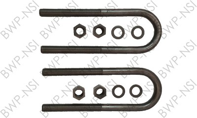 UKRD59258 - Ubolt Kit, Rd 5/8x9x2 5/8W 