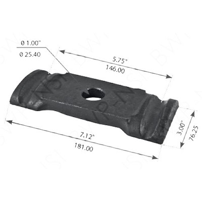 Ford Top Plate - Ford D1HZ-5708-A 