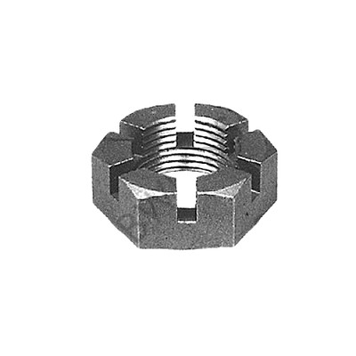 Outer Axle Nut, 6pt 1"-14 x 1-7/16" Hex 