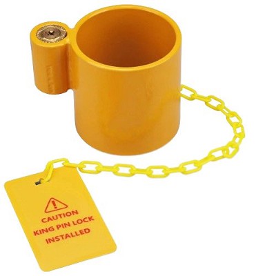 Trailer King Pin Lock Assembly with E101 Key 