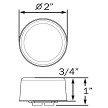 Optronics 2" 6-LED Amber GloLight Marker Light 