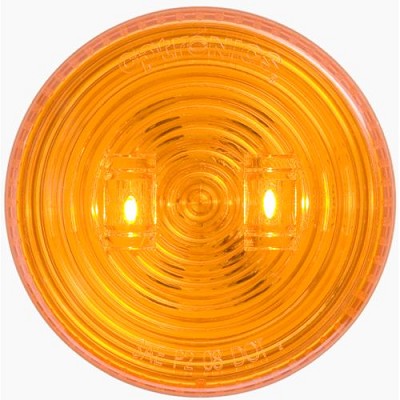 Optronics 2-1/2" 2-LED Light, Amber 