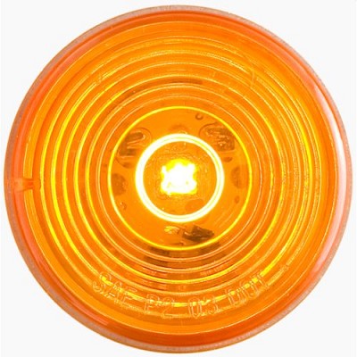 Optronics 2" 1-LED Light, Amber 
