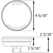 Optronics 4" 14-LED Amber GloLight Turn Light 