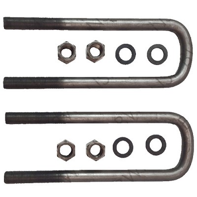 Ford Bend U-Bolt Kit, 3/4"-16 x 10" L x 4" W Grade 8 